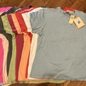 Tommy Bahama Crew Neck Silk/Cotton T-Shirts - NWT